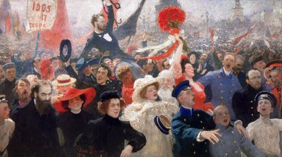 October 17th, 1905 by Ilya Efimovich Repin
